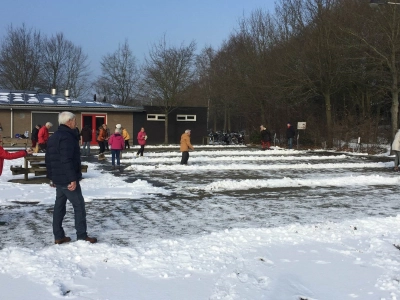 Laatste dag Wintercompetitie Jeu de Boules