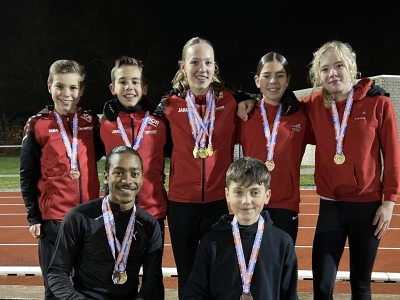 Tien medailles voor THOR Roosendaal op NK Atletiek Indoor