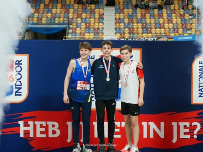 Sterke prestaties van THOR atleten op NK Indoor U14 & U16 2026